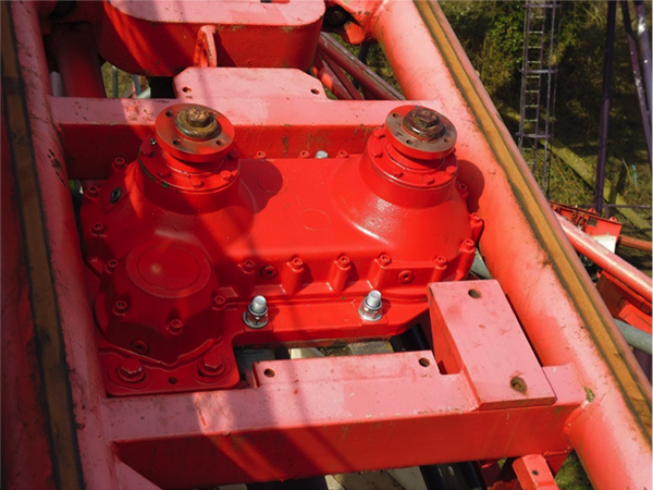 Pleasurewood Hills Theme Park, bespoke bevel/helical gearboxes, maintenance
