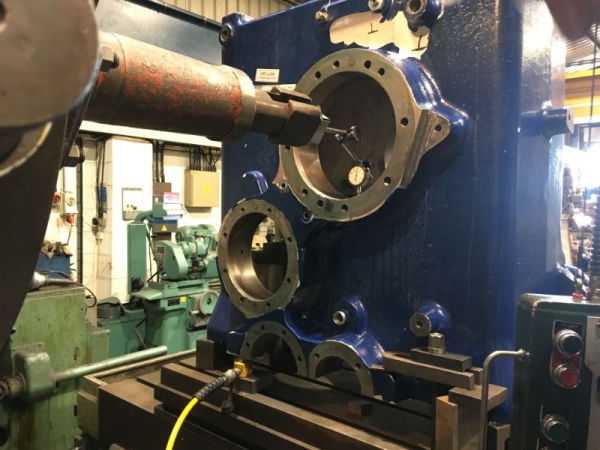 Onshore wind turbine Schaefer A35 gearbox refurbishment